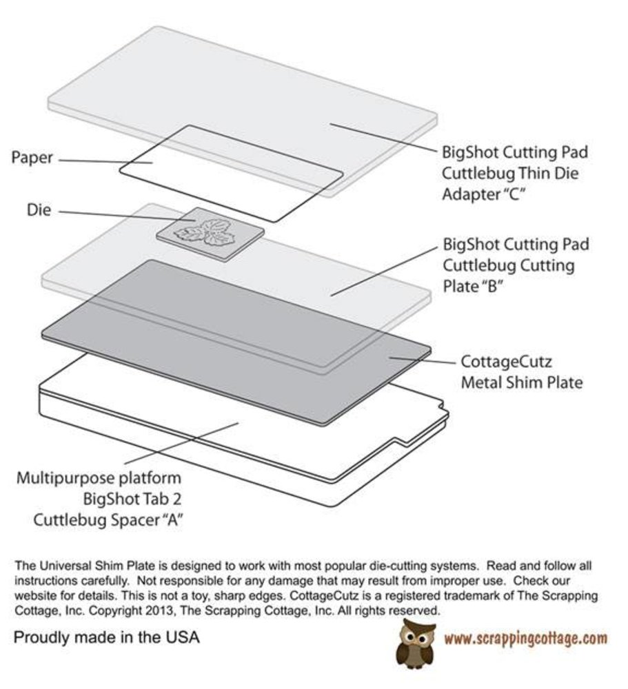 Scrapping Cottage Ice Skates (CCE-082) Scrapping Cottage Ice Skates (CCE-082)