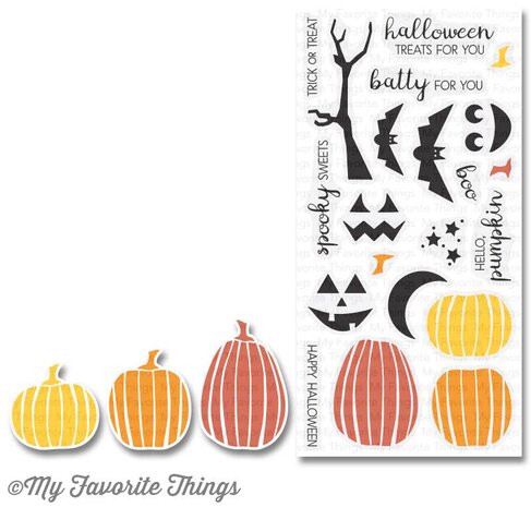 My Favorite Things Spooky Sweets Clear Stamps (LJD-61) My Favorite Things Spooky Sweets Clear Stamps (LJD-61)