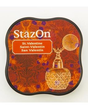 Tsukineko StazOn Valentine Midi Solvent Ink Pad (SZ-MID-24) Tsukineko StazOn Valentine Midi Solvent Ink Pad (SZ-MID-24)