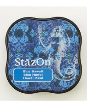 Tsukineko StazOn Blue Hawaii Midi Solvent Ink Pad (SZ-MID-65) Tsukineko StazOn Blue Hawaii Midi Solvent Ink Pad (SZ-MID-65)
