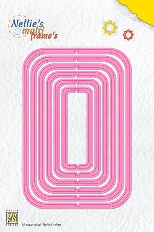 Nellie Snellen Multi Frame Revolving Rectangle (MFD092)
