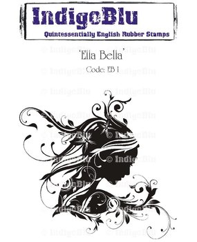 IndigoBlu Ella Bella Mounted A6 Rubber Stamp (EB I) IndigoBlu Ella Bella Mounted A6 Rubber Stamp (EB I)