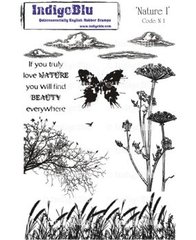 IndigoBlu Nature I Mounted A5 Rubber Stamp (Na I Mtd) IndigoBlu Nature I Mounted A5 Rubber Stamp (Na I Mtd)