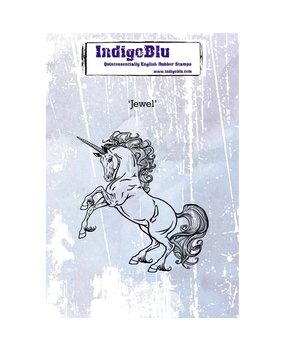 IndigoBlu Jewel A6 Rubber Stamp (IND0261)