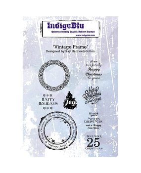 IndigoBlu Vintage Frame A6 Rubber Stamp (IND0263) IndigoBlu Vintage Frame A6 Rubber Stamp (IND0263)