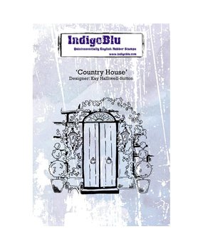 IndigoBlu Country House A6 Rubber Stamp (IND0269) IndigoBlu Country House A6 Rubber Stamp (IND0269)