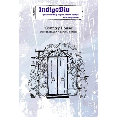 IndigoBlu Country House A6 Rubber Stamp (IND0269) IndigoBlu Country House A6 Rubber Stamp (IND0269)