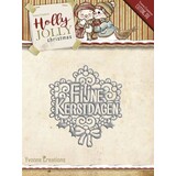 Yvonne Creations Holly Jolly Christmas Fijne Kerstdagen (YCD10074)