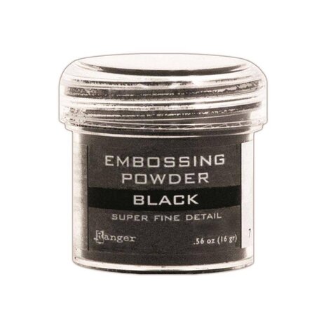 Ranger Embossing Powder Super Fine Black (EPJ37392)