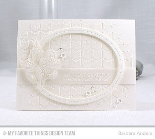 My Favorite Things Die-Namics Single Stitch Line Oval Frames (MFT-949)