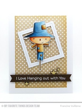 My Favorite Things Die-Namics Single Stitch Line Square Frames (MFT-951)