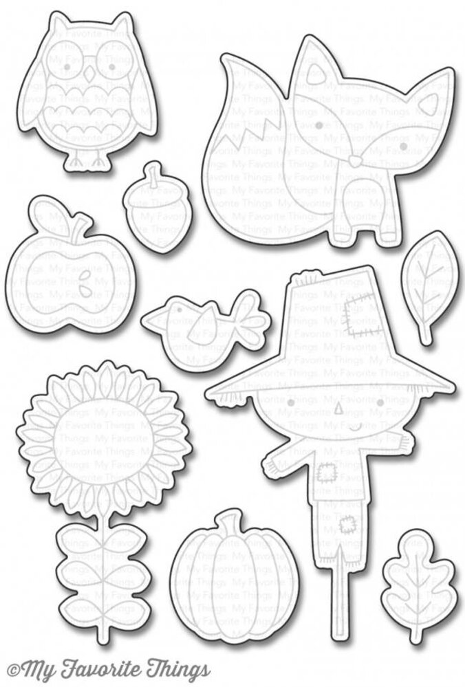My Favorite Things Die-Namics Fall Friends (MFT-980) My Favorite Things Die-Namics Fall Friends (MFT-980)