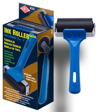 Essdee Soft Rubber Ink Roller 75mm (R3S) Essdee Soft Rubber Ink Roller 75mm (R3S)