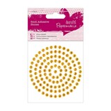 Papermania 5mm Adhesive Stones (117pcs) - Gold (PMA 351614)