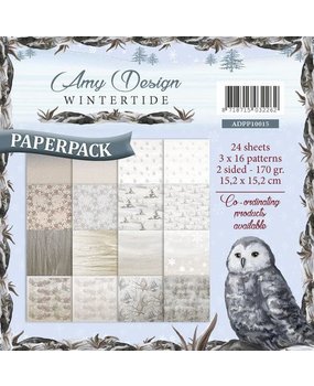 Amy Design Wintertide 6x6 Inch Paper Pack (ADPP10015) Amy Design Wintertide 6x6 Inch Paper Pack (ADPP10015)