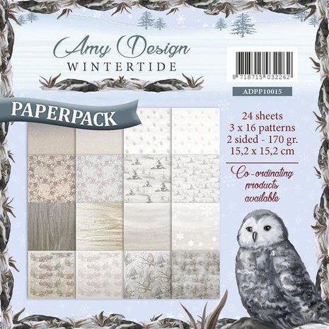 Amy Design Wintertide 6x6 Inch Paper Pack (ADPP10015) Amy Design Wintertide 6x6 Inch Paper Pack (ADPP10015)