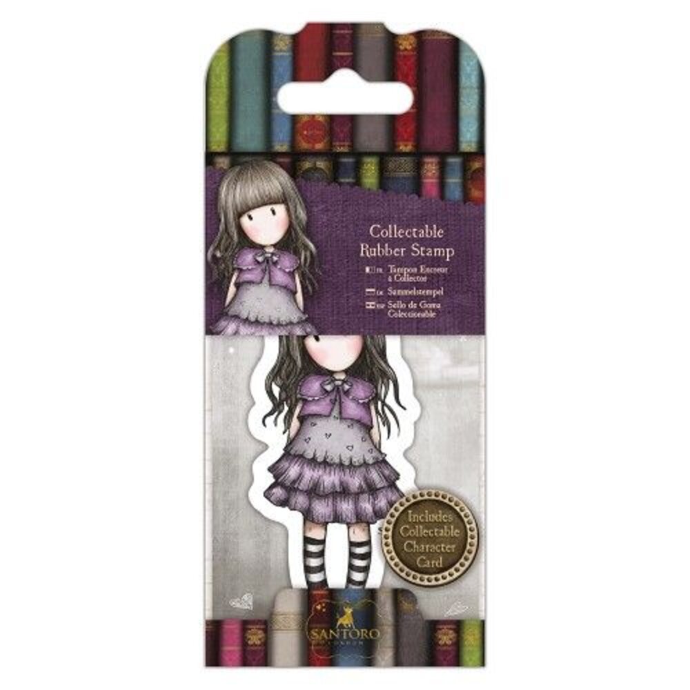 Gorjuss Little Violet Rubber Stamp (GOR 907412) Gorjuss Little Violet Rubber Stamp (GOR 907412)
