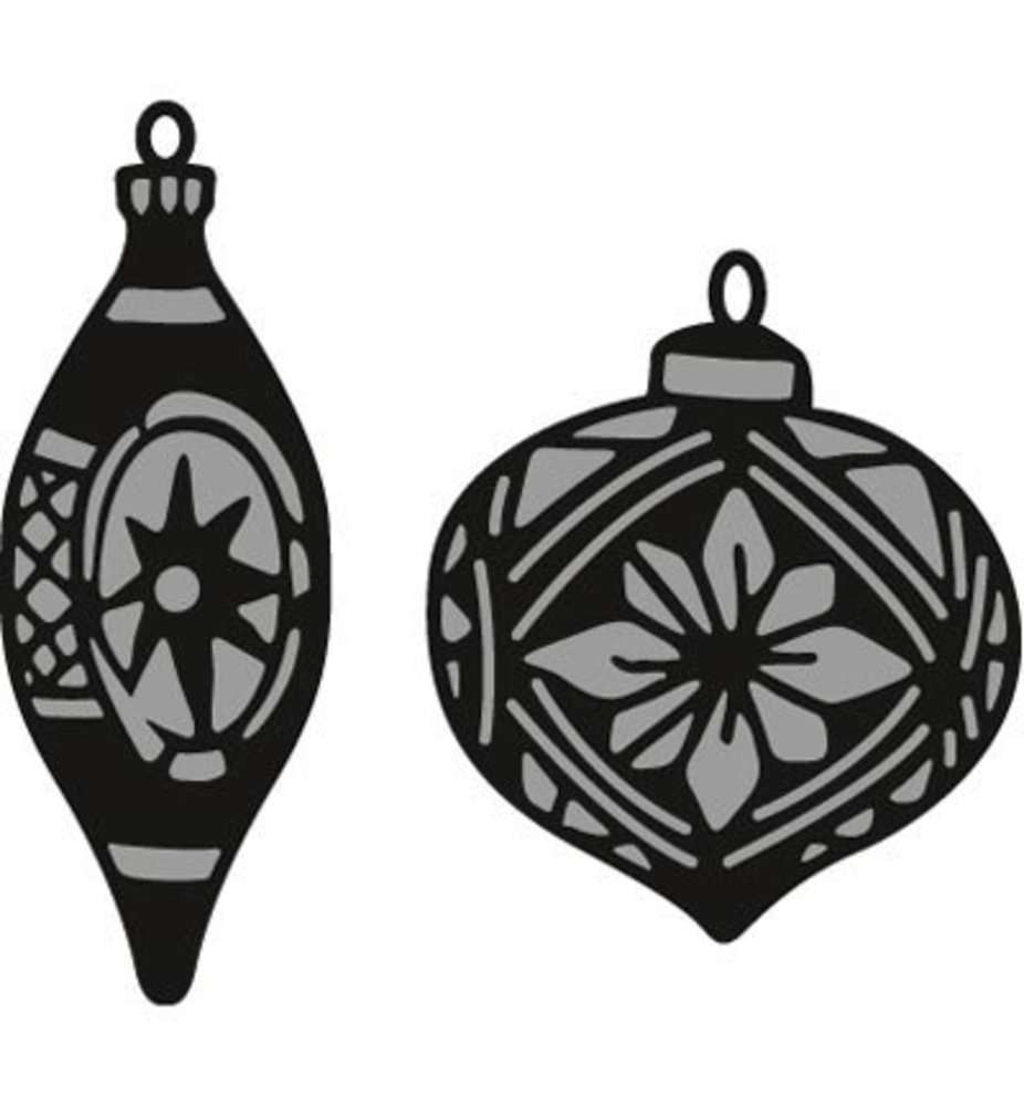 Marianne Design Craftable Tiny's Ornaments Baubles (CR1379)
