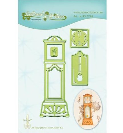 Leane Creatief LeCrea' 3D Dies Grandfather Clock (45.2748) Leane Creatief LeCrea' 3D Dies Grandfather Clock (45.2748)