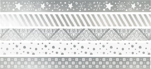 Heyda Deco Tape Silver (203584581) Heyda Deco Tape Silver (203584581)