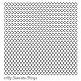 My Favorite Things Moroccan Lattice Background Stamp 6x6 Inch Cling Rubber (BG-57)