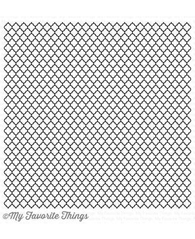 My Favorite Things Moroccan Lattice Background Stamp 6x6 Inch Cling Rubber (BG-57) My Favorite Things Moroccan Lattice Background Stamp 6x6 Inch Cling Rubber (BG-57)