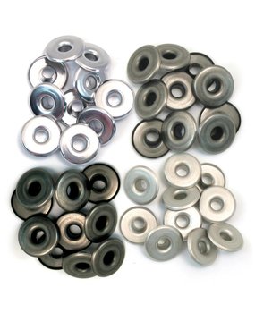 We R Memory Keepers Wide Eyelets Cool Metal (41596-1) We R Memory Keepers Wide Eyelets Cool Metal (41596-1)
