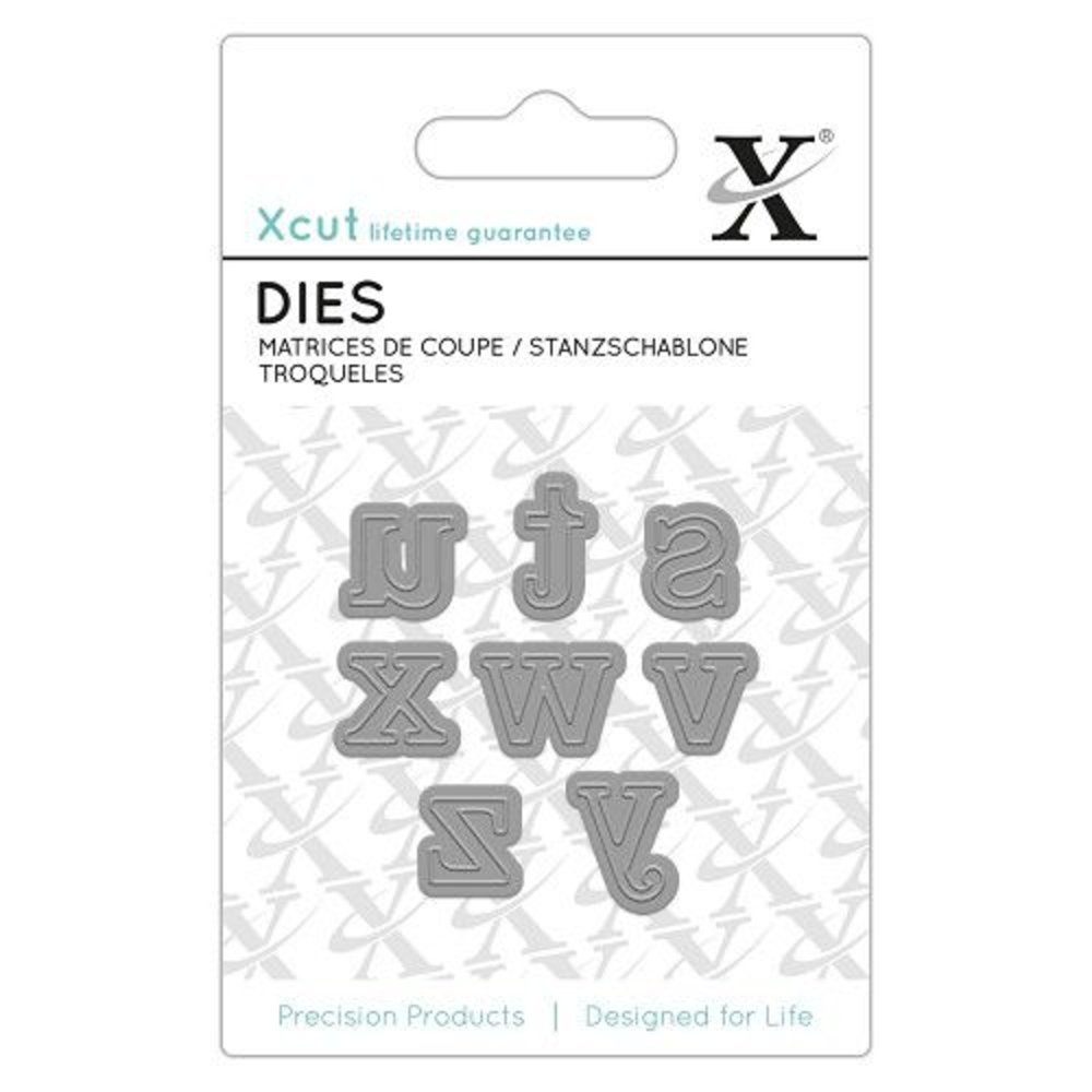 Xcut Mini Dies (8pcs) - Serif Alpha 3 (XCU 503647) Xcut Mini Dies (8pcs) - Serif Alpha 3 (XCU 503647)