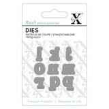 Xcut Mini Dies (9pcs) - Serif Alpha 2 (XCU 503646)