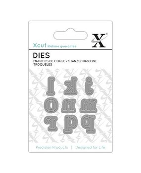 Xcut Mini Dies (9pcs) - Serif Alpha 2 (XCU 503646)