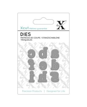 Xcut Mini Dies (9pcs) - Serif Alpha 1 (XCU 503645) Xcut Mini Dies (9pcs) - Serif Alpha 1 (XCU 503645)