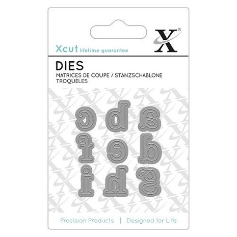 Xcut Mini Dies (9pcs) - Serif Alpha 1 (XCU 503645) Xcut Mini Dies (9pcs) - Serif Alpha 1 (XCU 503645)