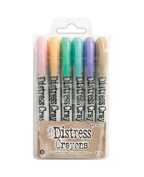 Ranger Tim Holtz Distress Crayon Set 5 (TDBK51756) Ranger Tim Holtz Distress Crayon Set 5 (TDBK51756)