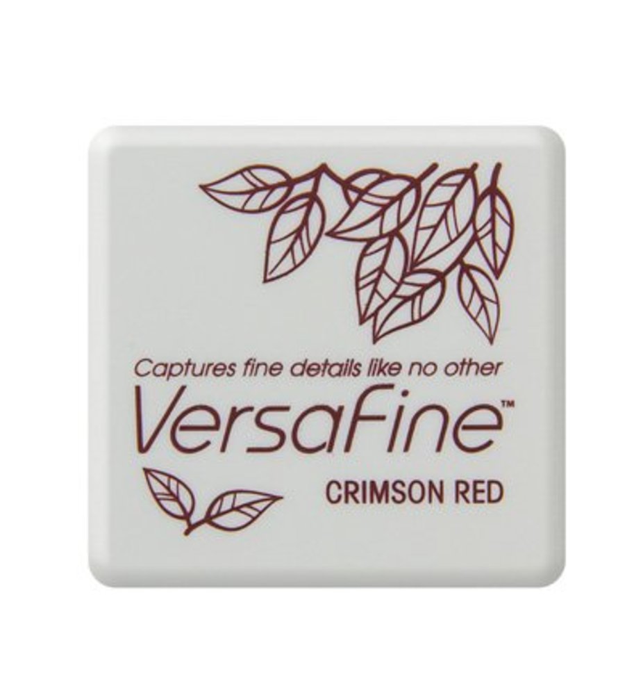 Tsukineko Versafine Crimson Red 1 Inch Pigment Ink Pad (VFS-11) Tsukineko Versafine Crimson Red 1 Inch Pigment Ink Pad (VFS-11)