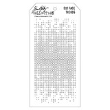 Stampers Anonymous Tim Holtz Dot Fade Layering Stencil (THS006)