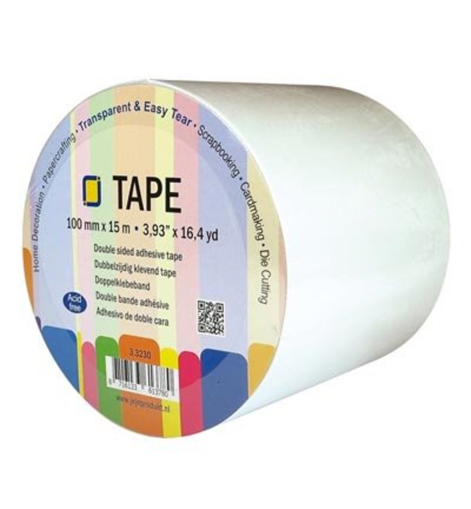 JEJE Produkt 100mm Double Sided Adhesive Tape (3.3230) JEJE Produkt 100mm Double Sided Adhesive Tape (3.3230)