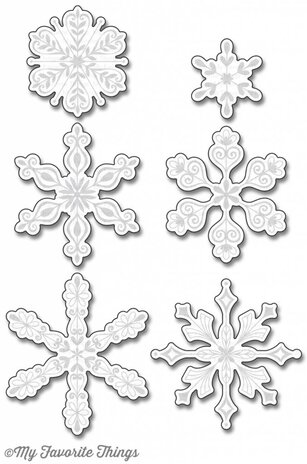 My Favorite Things Die-Namics Simply Snowflakes (MFT-984) My Favorite Things Die-Namics Simply Snowflakes (MFT-984)