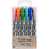 Ranger Tim Holtz Distress Crayon Set 6 (TDBK51763)