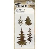Stampers Anonymous Tim Holtz Woodland Layering Stencil (THS071)