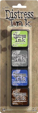 Ranger Mini Distress Pad Kit #14 (TDPK46745) Ranger Mini Distress Pad Kit #14 (TDPK46745)