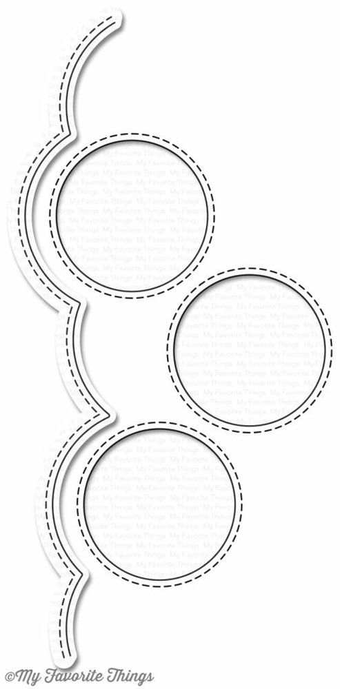 My Favorite Things Die-Namics St Tri Peek/Boo Window/Ed (MFT-1027)