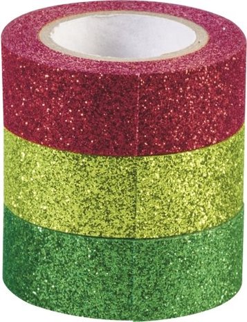 Heyda Zelfklevende Glitter Tape Set Christmas (203584377) Heyda Zelfklevende Glitter Tape Set Christmas (203584377)