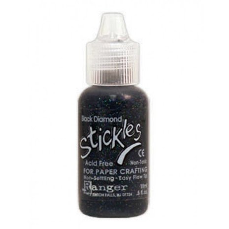 Ranger Stickles Glitter Glue Black Diamond (SGG15123)
