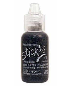 Ranger Stickles Glitter Glue Black Diamond (SGG15123)