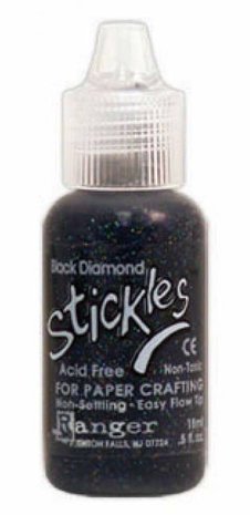 Ranger Stickles Glitter Glue Black Diamond (SGG15123)