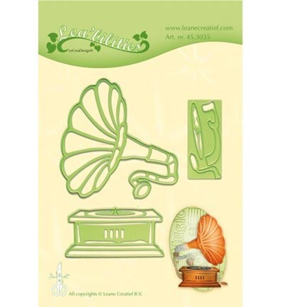 Leane Creatief Lea'bilities Vintage Gramophone (45.3035) Leane Creatief Lea'bilities Vintage Gramophone (45.3035)
