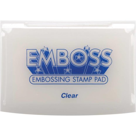 Tsukineko Emboss Embossing Stamp Pad Clear (EM-000-103)