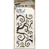 Stampers Anonymous Tim Holtz Twisted Layering Stencil (THS065)