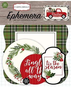 Carta Bella Christmas Delivery Ephemera (CBCD58024) Carta Bella Christmas Delivery Ephemera (CBCD58024)