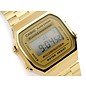 Casio Casio Retro Vintage Armbanduhr Digitaluhr goldfarben Edelstahl A168WG-9EF Herren & Damen NEU